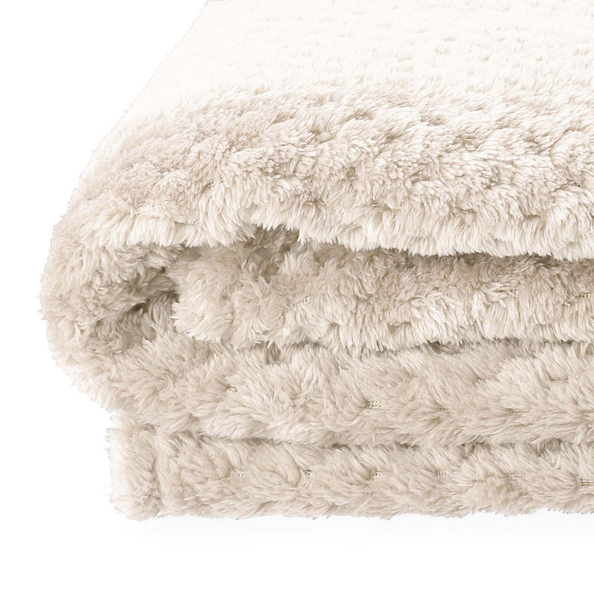 DECKE Noah beige 150/200 cm - Beige, Textil (150/200cm) - Homla