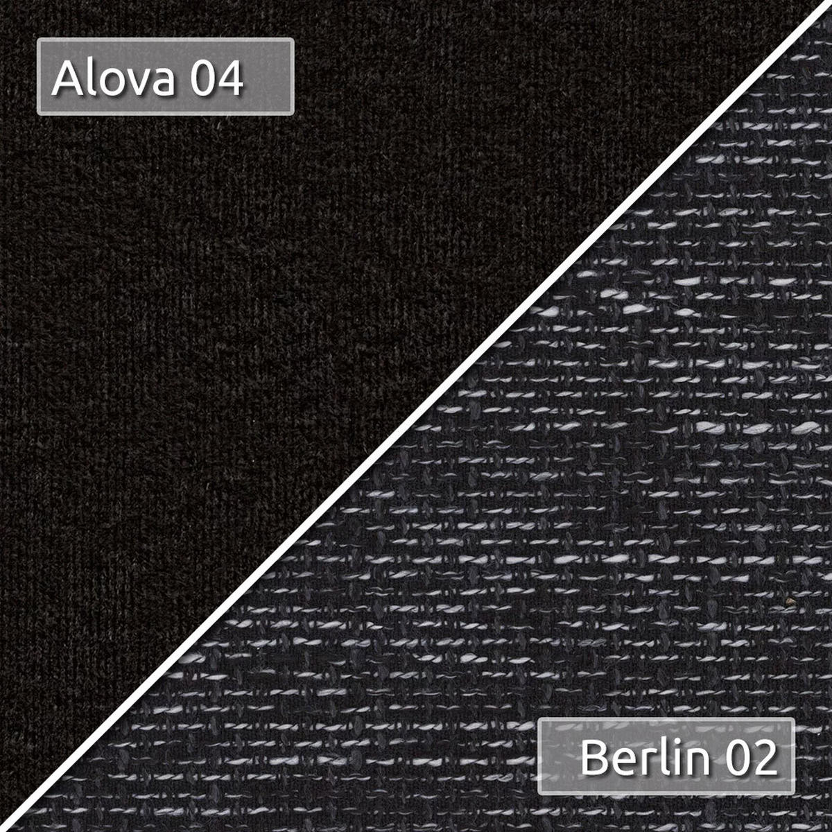 SCHLAFSOFA Naki - Silberfarben/Schwarz, Holz/Kunststoff (200/85/85cm)