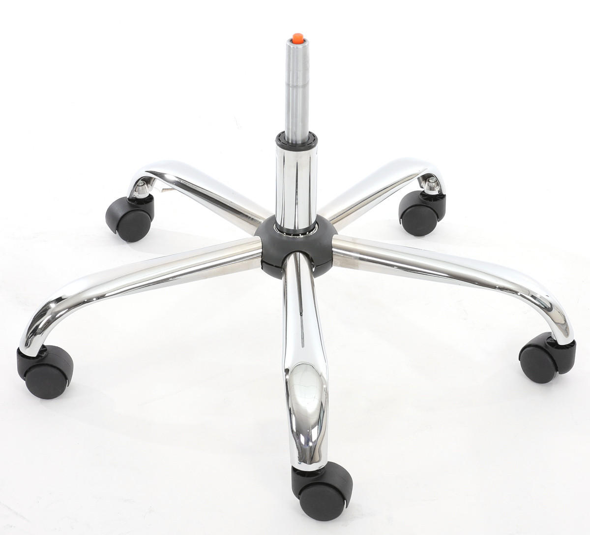 DREHSTUHL Cannes HxBxT 117x68x71cm Sitzhöhe 46cm Kunstleder Schwarz - Schwarz, Kunststoff (68/117/71cm) - PROREGAL