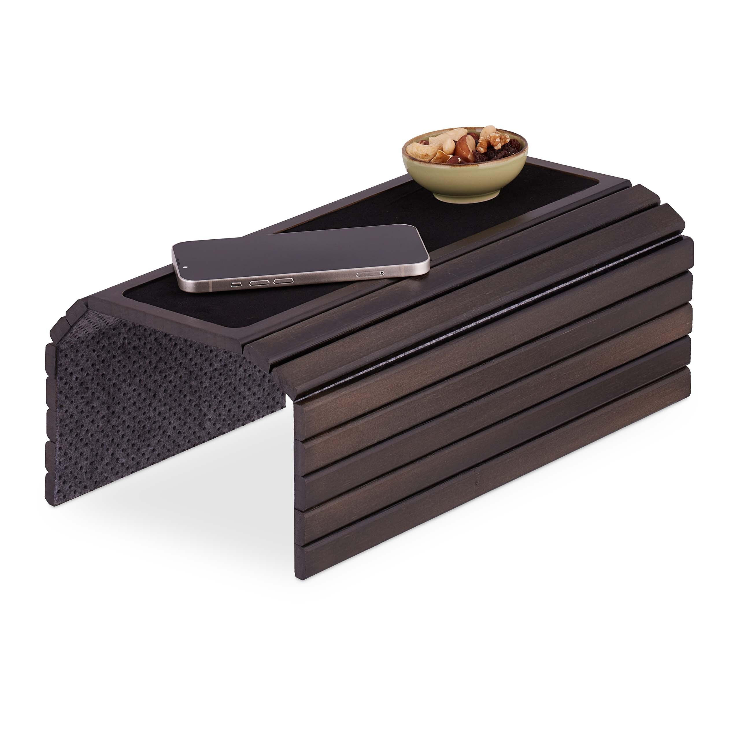 TAVA Maro inchis Negru bambus pliabil 42x34 cm