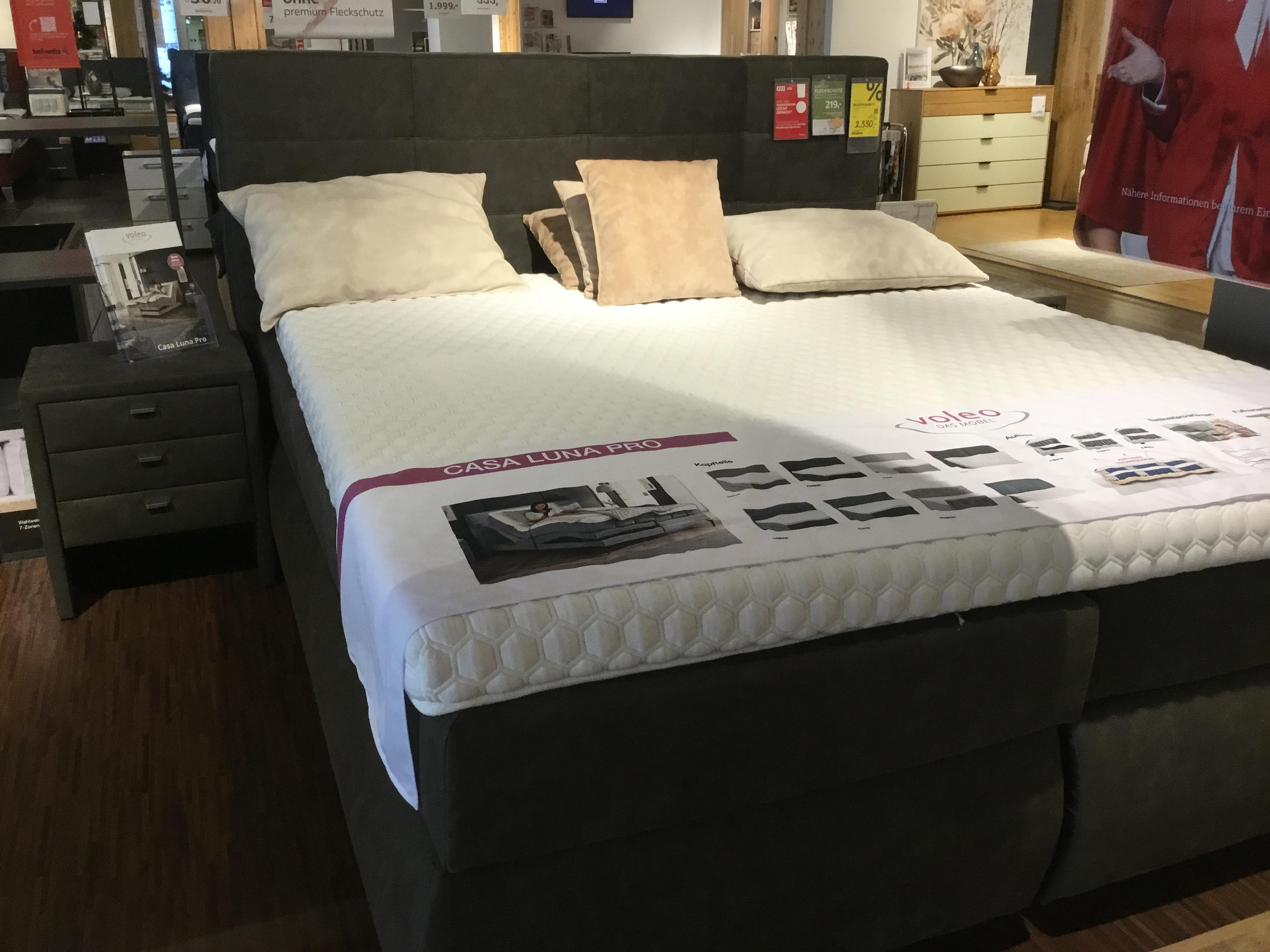 Boxspringbett CASA LUNA 5Sterne - Voleo