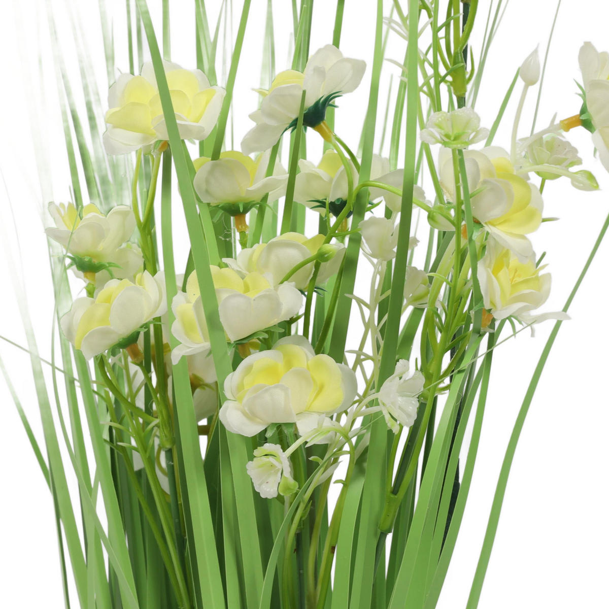 KUNSTPFLANZE mit Gras 7/7/60 cm - Grün, Kunststoff (60cm) - Home Styling Collection