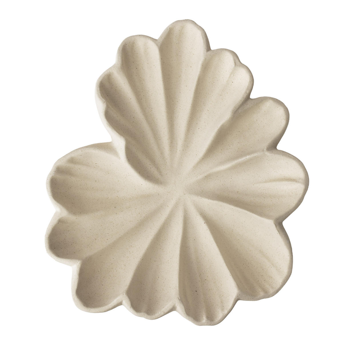 DEKORAČNÍ MÍSA, poliresin, 26x23x7,5cm - béžová, plast (10cm) - Mondex