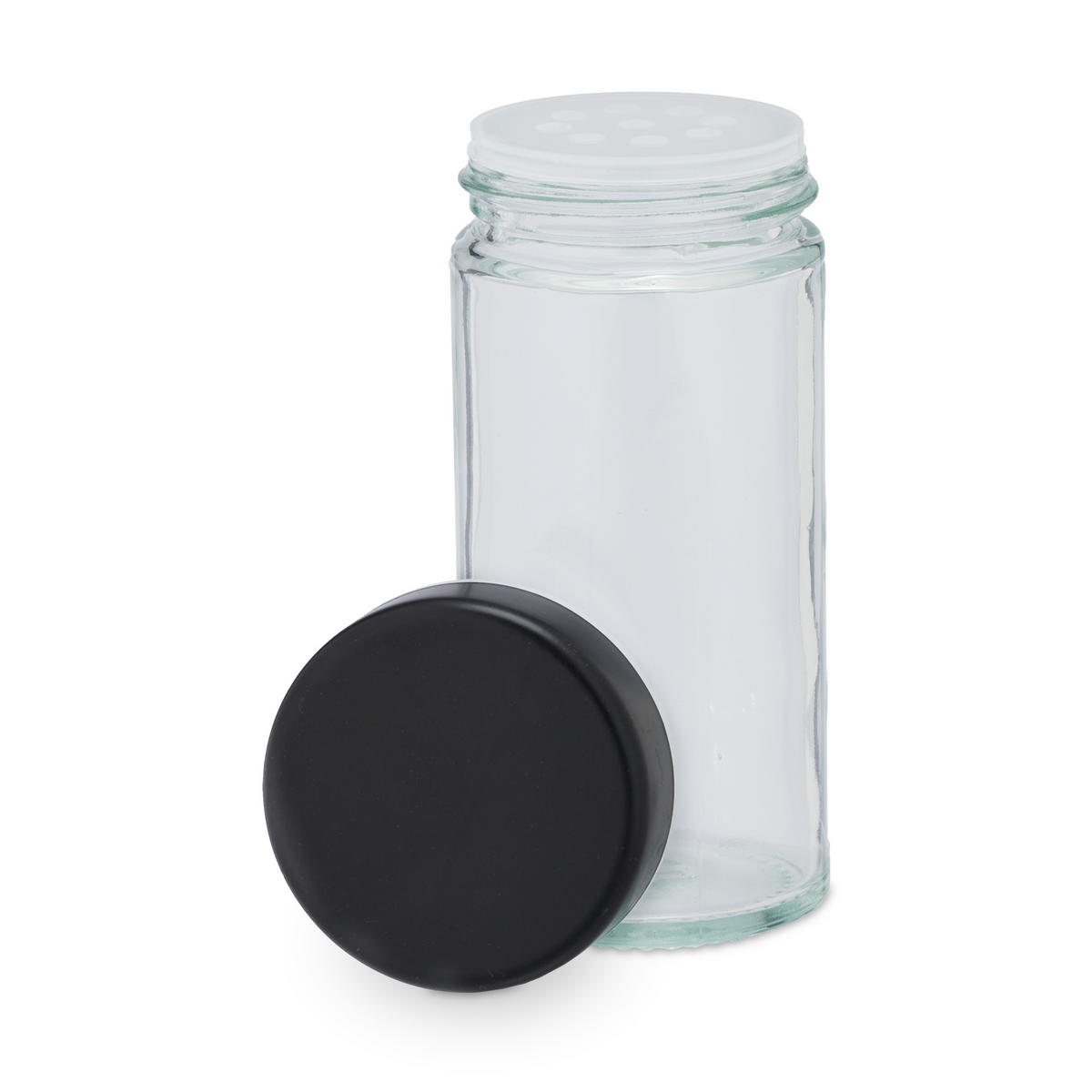 13-DIELNY stojan na korenie - viacfarebná, kov/sklo (20/22/20cm) - Relaxdays