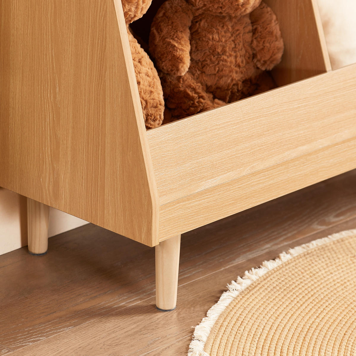 KINDERREGAL Natur - Naturfarben, Holz/Holzwerkstoff (87/78/37cm) - SoBuy