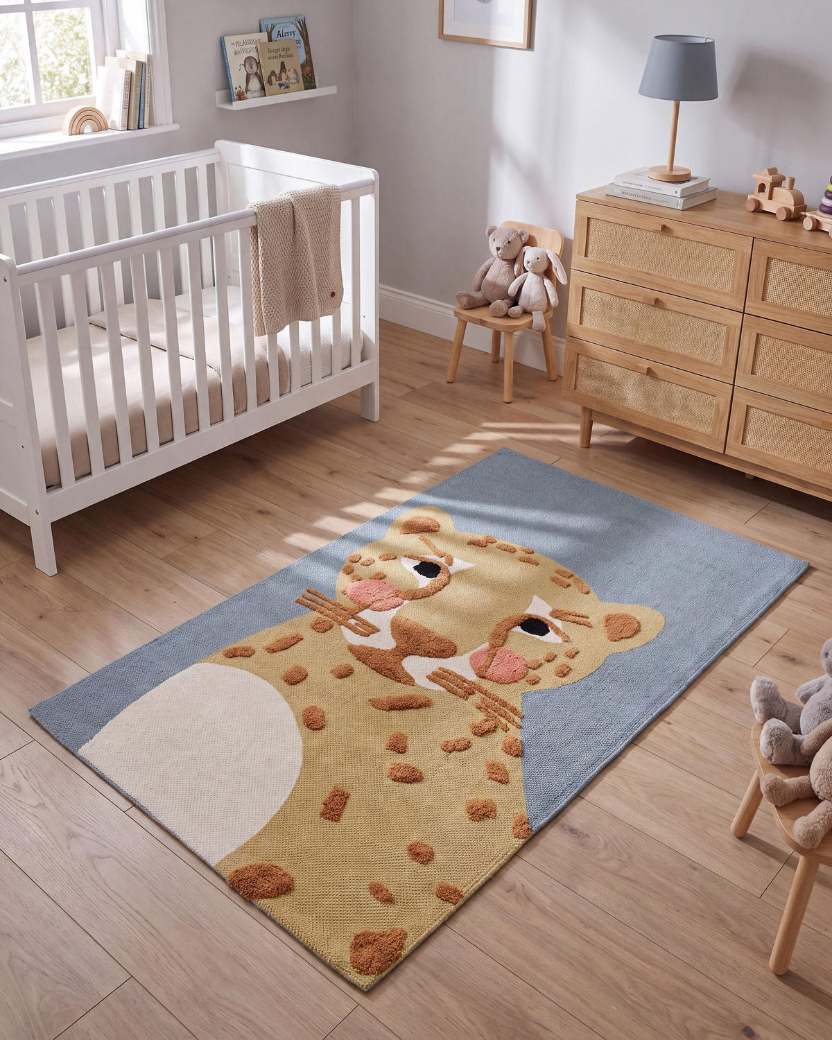 KINDERTEPPICH Tangse 150/80 cm - Gelb, Textil (80/150cm) - Beliani