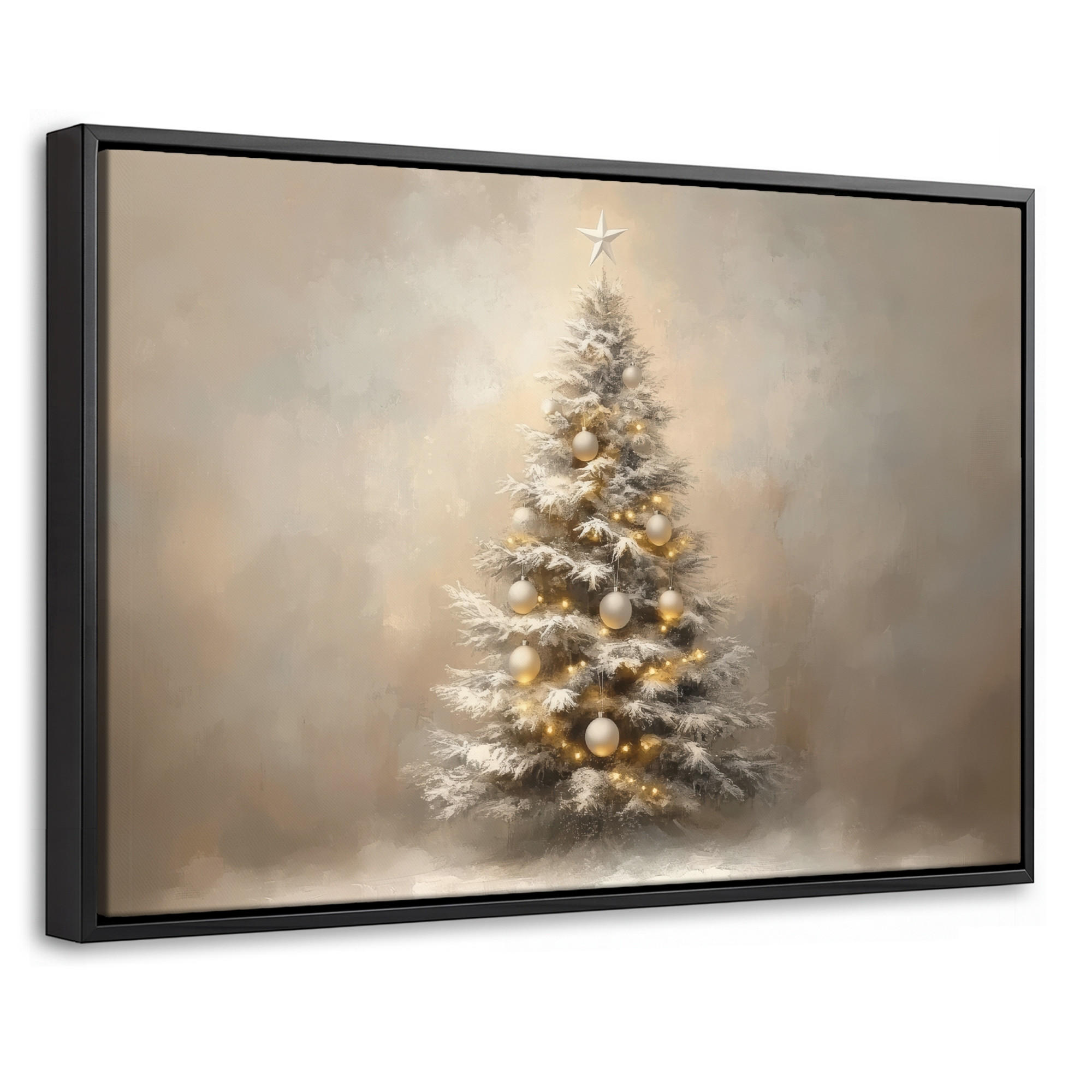 MuchoWow Leinwand Champagner 60x40 cm