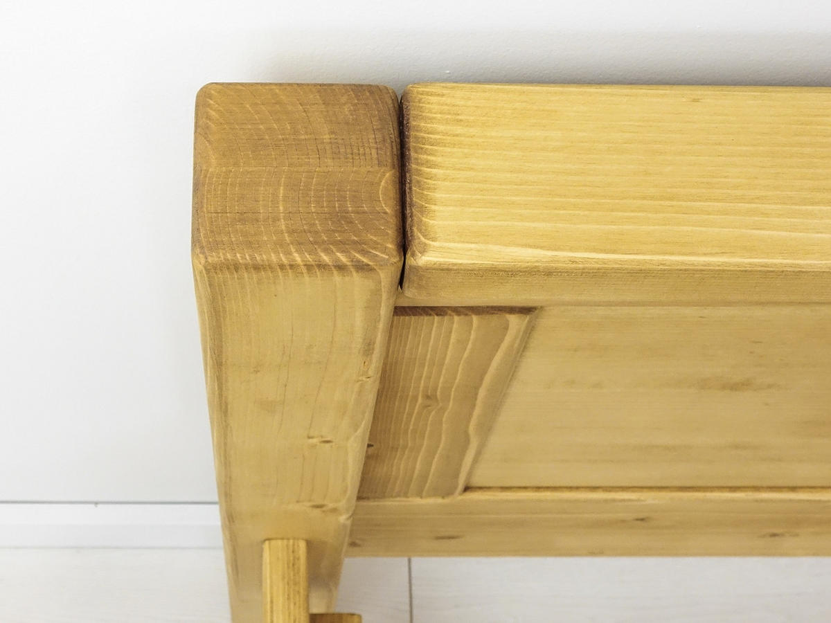 BETT aus Massivholz Sara - Honig, Holz (90/200cm) - Seart