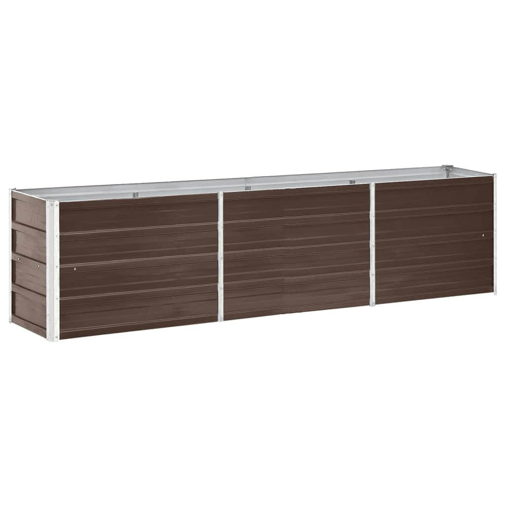 Deluke Hochbeet Braun 240x45x40 cm