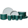 KOMBISERVICE Jasper grün 16er Set - Grün, Keramik (1/1/1cm) - Ritzenhoff Breker