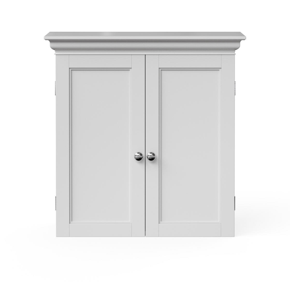 WANDSCHRANK mit verstellbaren, 61cm, Weiß - Weiß, Holzwerkstoff (20/61/57cm) - Teamson Home