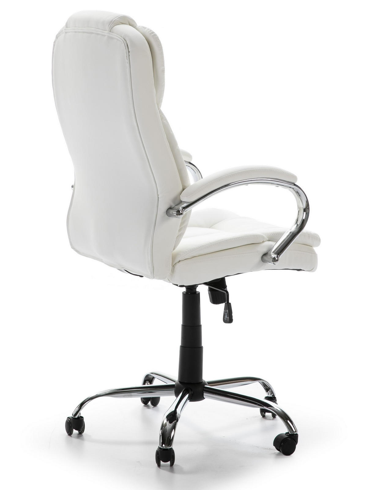 DREHSTUHL Nixon Weiße Farbe - Weiß, Fell (77/114/65cm) - VS Venta-stock