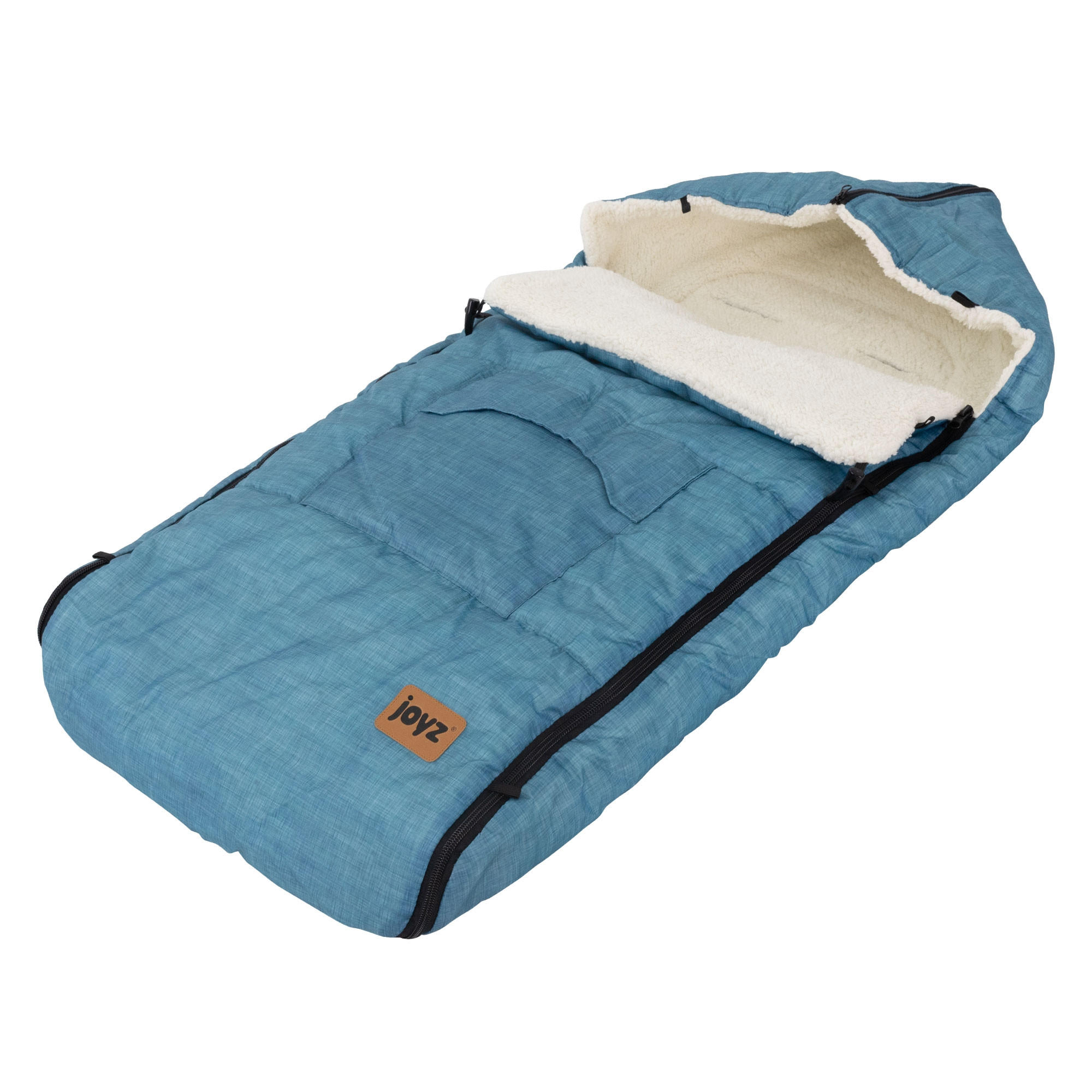 BABYFUSSSACK - Blau, Textil (48/10/94cm) - Joyz