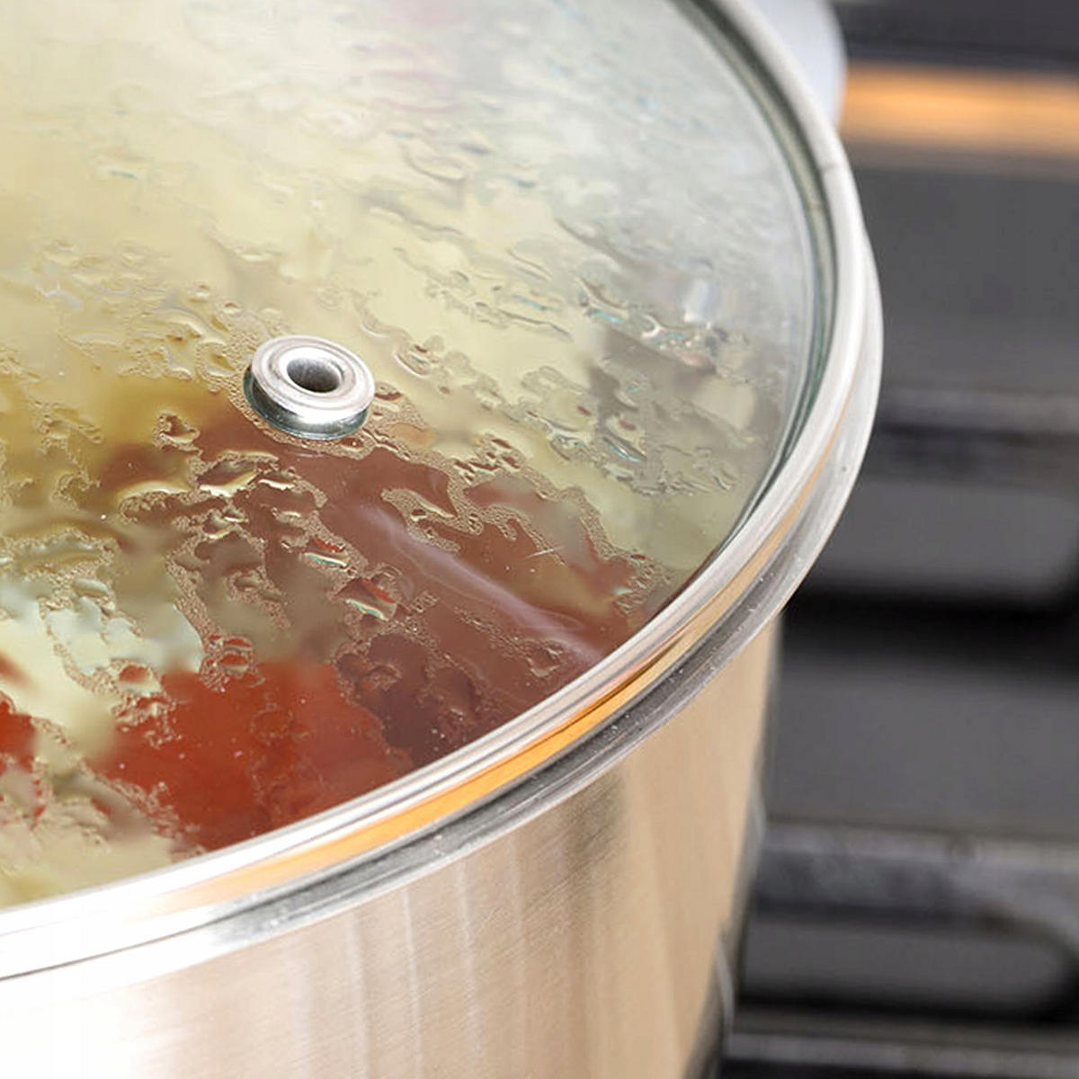 DECKEL mit Griff, 14 cm, 1 Stück - Transparent, Glas/Kunststoff (14cm) - KADAX