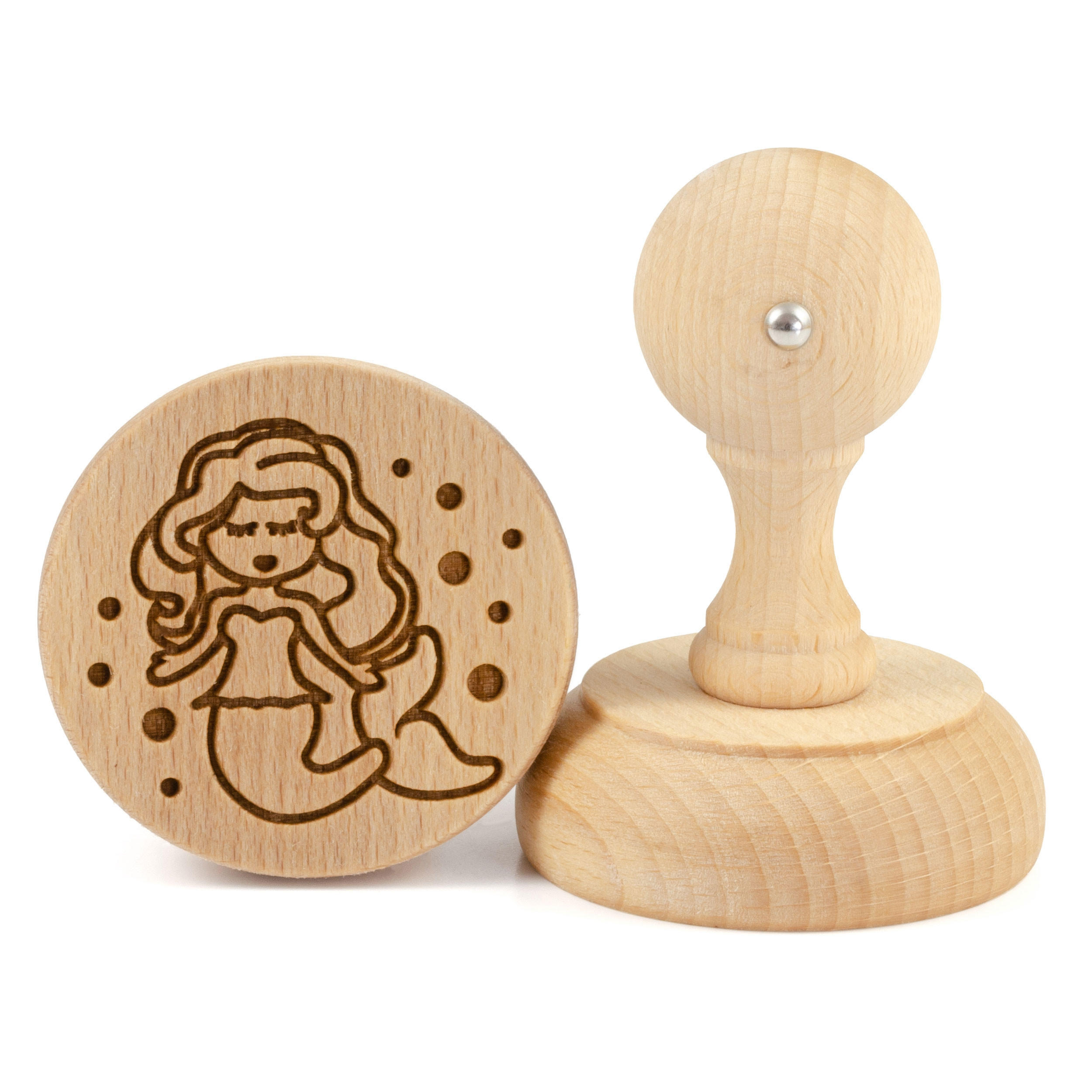 Folkroll Keksstempel Braun 6x8.2x6 cm