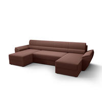 ECKSOFA REBIU2 Poso 29 mit Schlaffunktion - Braun, Textil (326/86/140cm) - Bedante