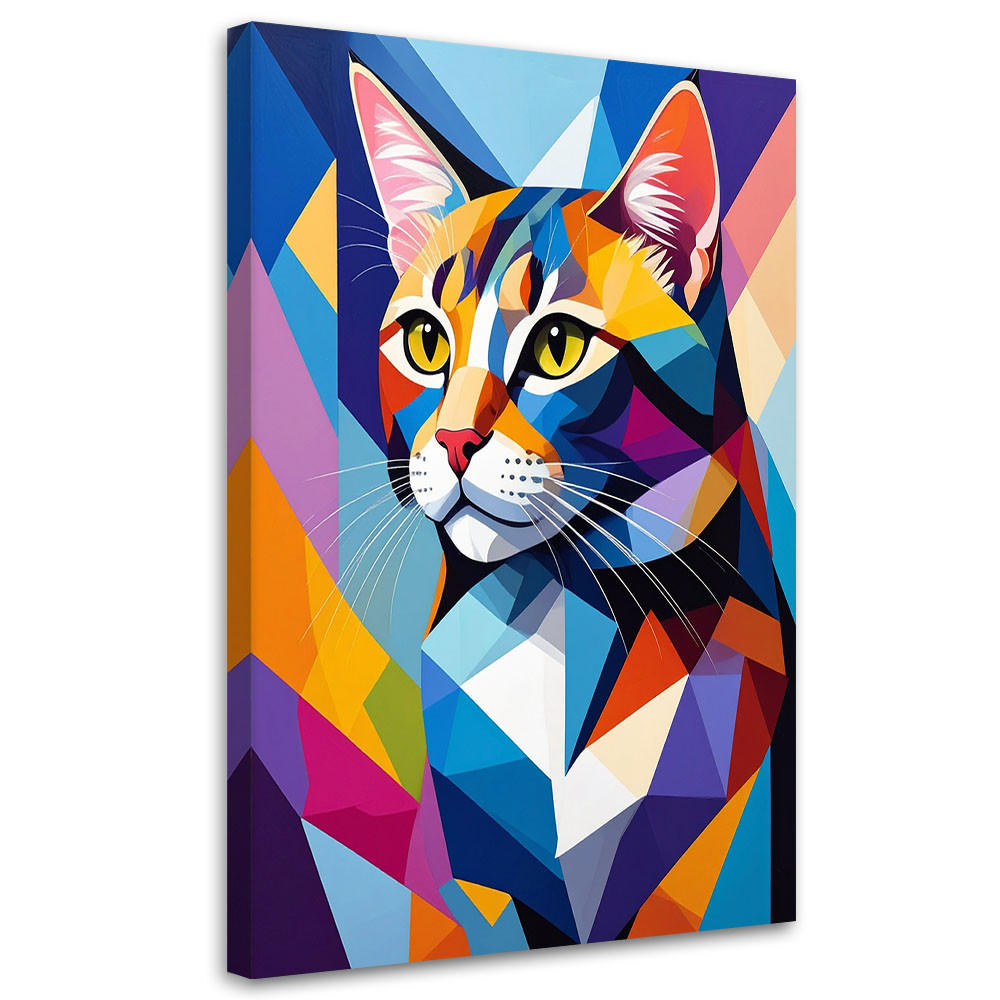 Feeby Leinwandbild, Mehrfarbig 40x60 cm