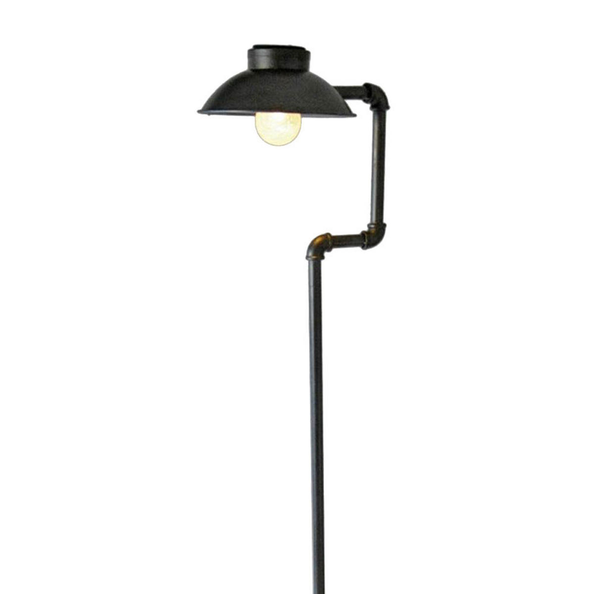 LED AUSSENLEUCHTE Industrial Schwarz - Schwarz, Metall (29/22/153.5cm)