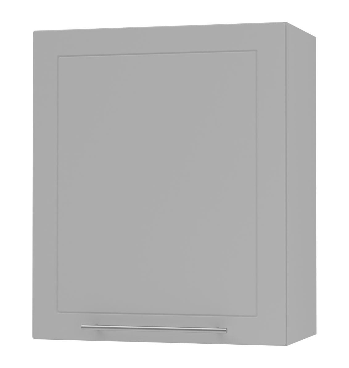 Feldmann-Wohnen Küchenhängeschrank Grau, Grau 60x72x32.5 cm