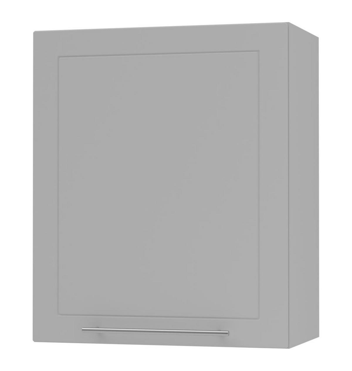 KÜCHENHÄNGESCHRANK Kvantum W2/60 Dust Grey Matt / Grau Matt 60 / 32,5 / 72cm - Grau, Holz/Holzwerkstoff (60/72/32.5cm) - Feldmann-Wohnen