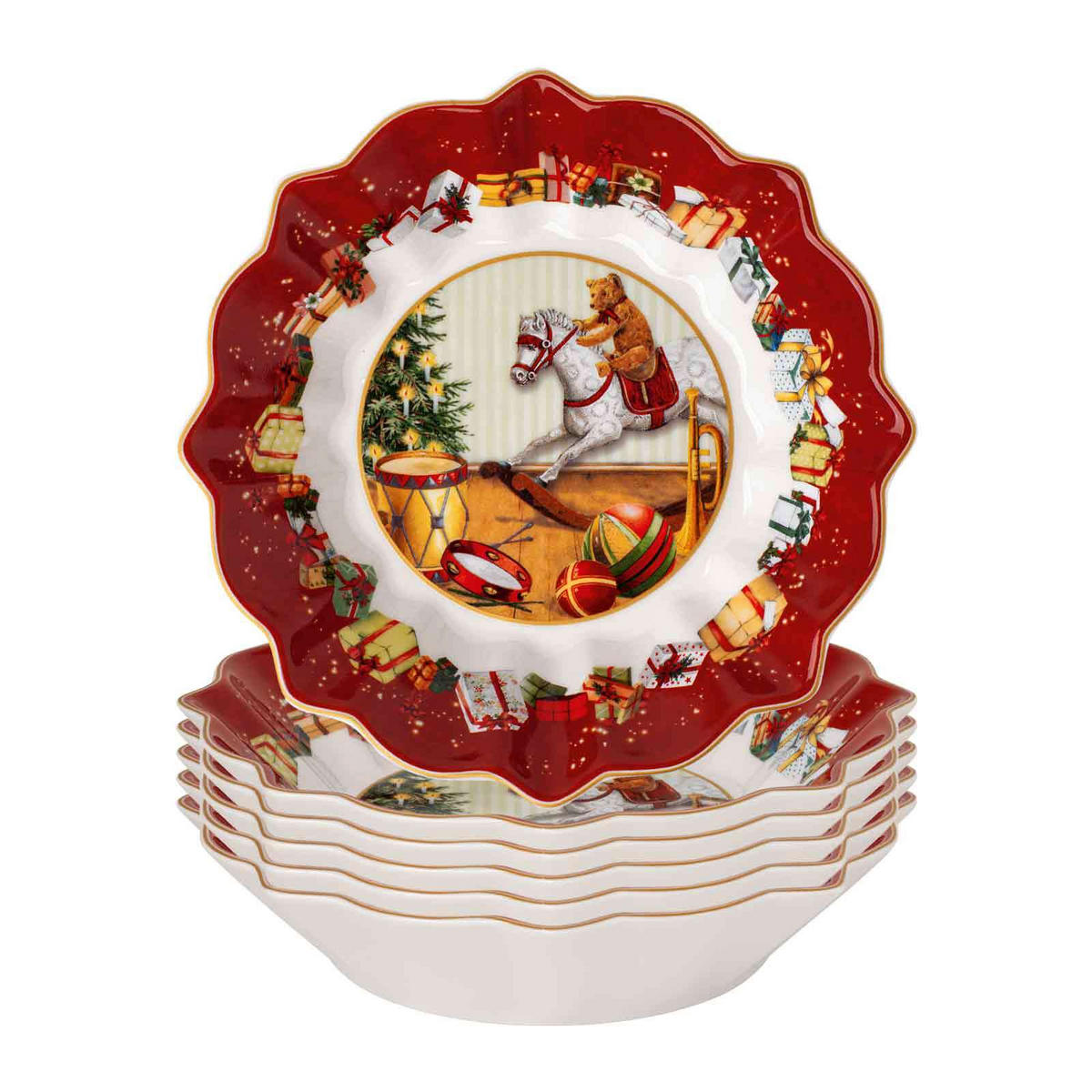 SCHALEN "GESCHENKE" Toy's Fantasy bunt ø 16,6 cm 6er Set - Multicolor, Keramik (16.6cm) - Villeroy & Boch