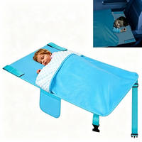 REISEBETT 80/45 cm Blau - Blau, Textil
