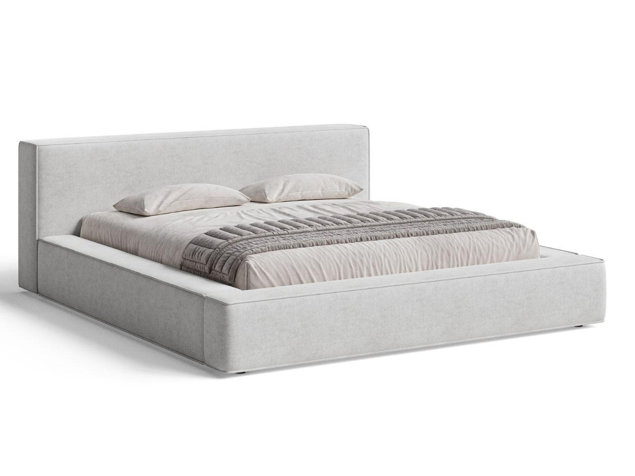 POLSTERBETT Mali 160x200 Grau - Grau, Textil (160/200cm) - Graingold