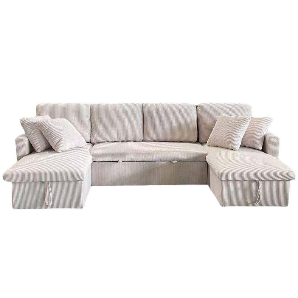 Concept Usine Panorama-Ecksofa Beige 286x147 cm