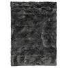 LUXUS SUPER SOFT FELLTEPPICH ASPEN MELIERT - Anthrazit, Textil (160/230cm) - Pergamon