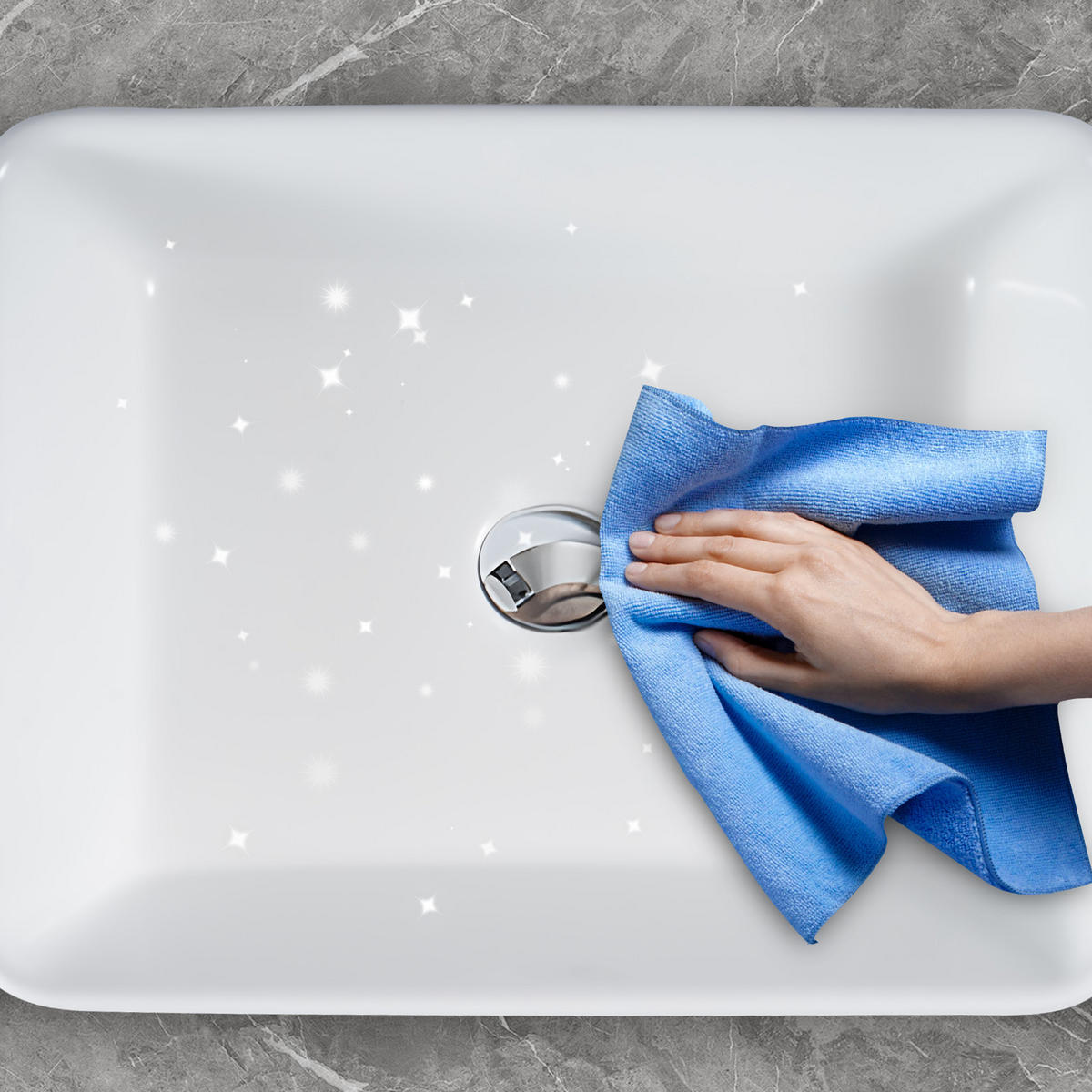 WASCHBECKEN Weiß 42/15/51 - Weiß, Keramik (42/15/51cm) - ZMH