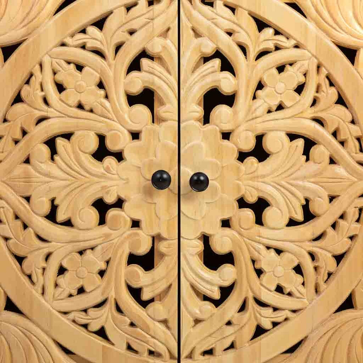 ANRICHTE aus Holz 80x37x101 Cm - Braun, Holz (80/101/37cm) - Wanderlust