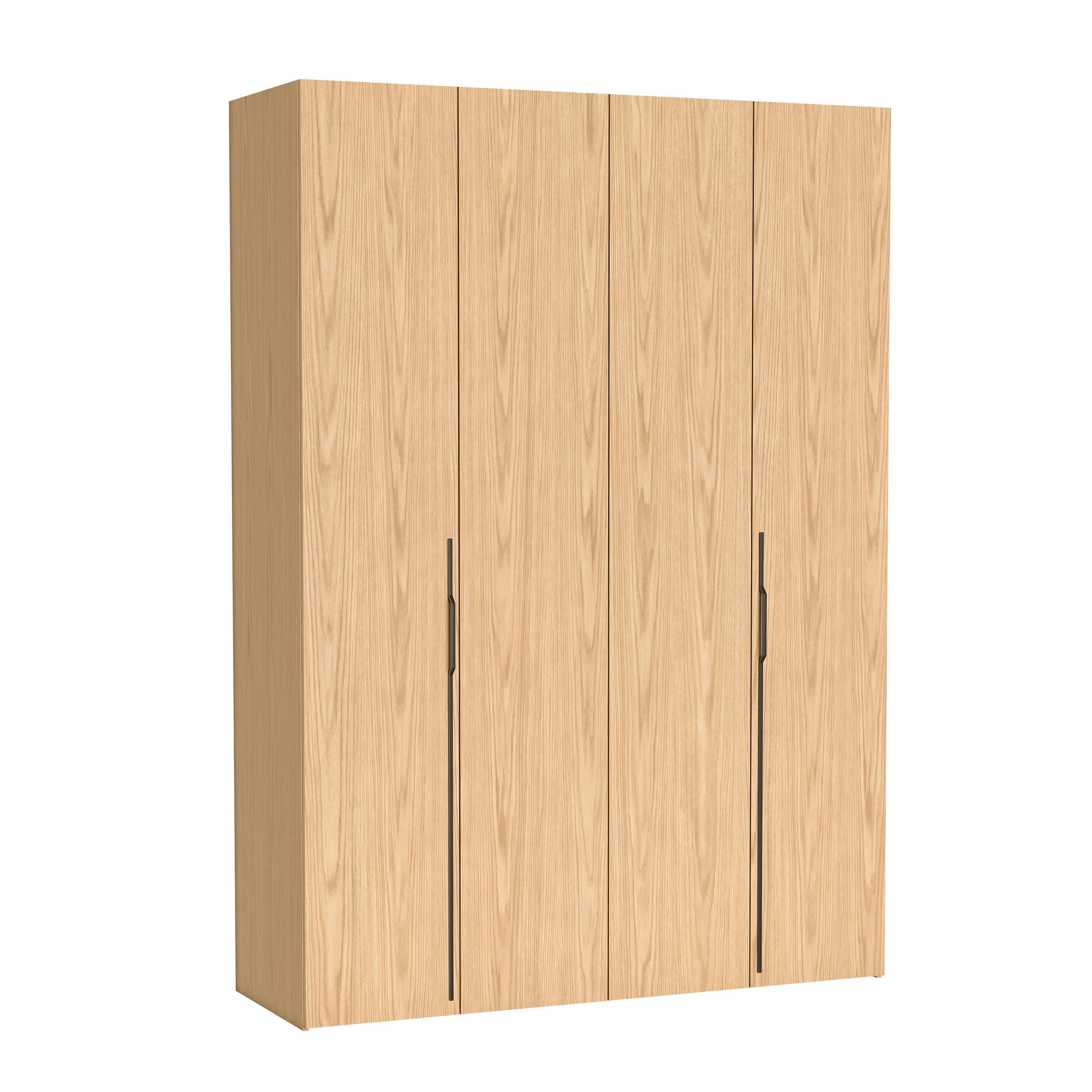 AX Living Falttürenschrank Eiche 170x240x58 cm