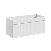 SKŘÍŇKA POD UMYVADLO 100cm Zelie Bílá - bílá, kompozitní dřevo (100/46/45cm) - Petits-meubles