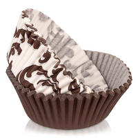 PAPIER-MUFFINFÖRMCHEN 6,5 cm 60 Stück. - Braun, Papier (6.5/2.5/6.5cm) - Orion 