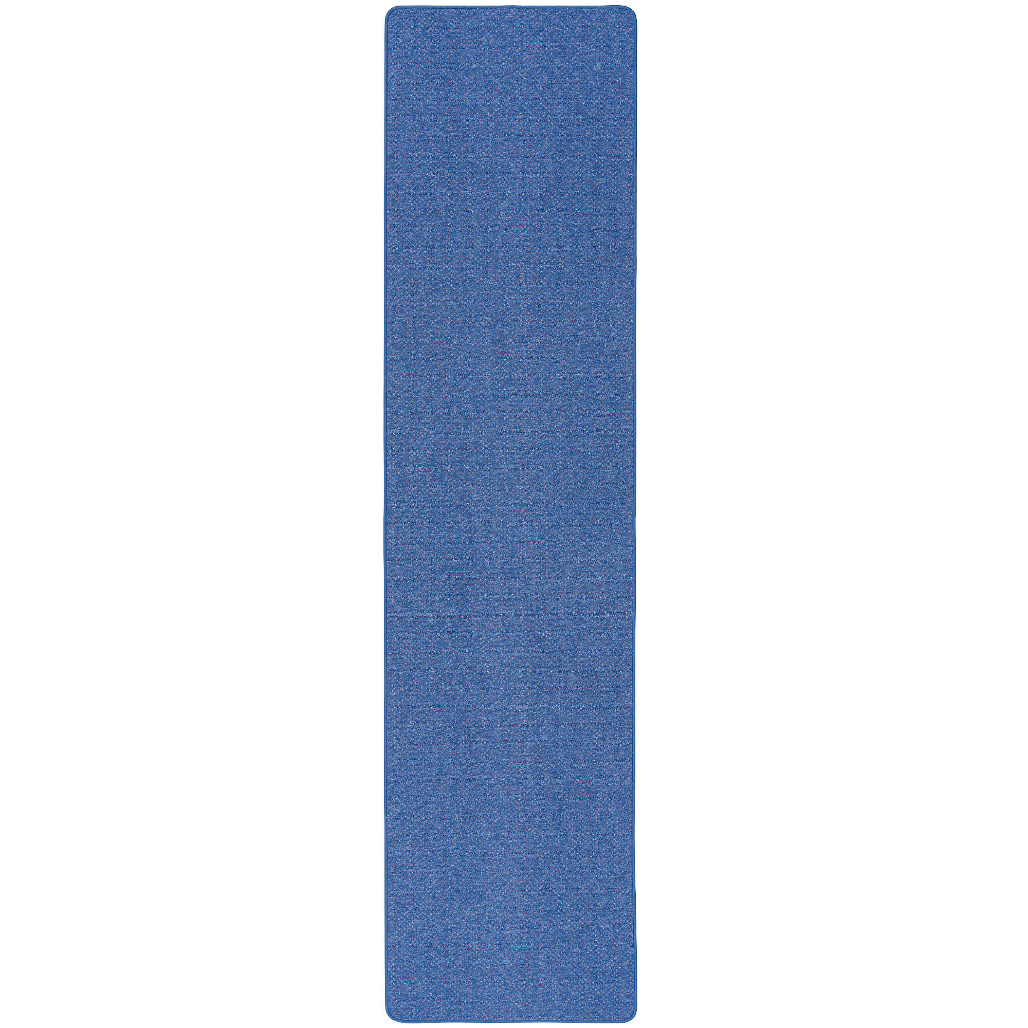 LÄUFER TEPPICH SCHLINGEN TEPPICH ALMA MELIERT - Blau, Textil (100/400cm) - Snapstyle