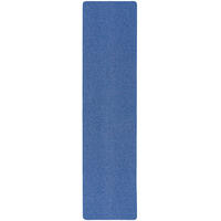 LÄUFER TEPPICH SCHLINGEN TEPPICH ALMA MELIERT - Blau, Textil (100/400cm) - Snapstyle