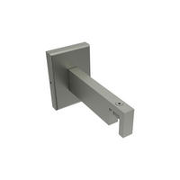 TRÄGER FÜR INNENLAUFSTANGEN 14x35 mm, Smartline 1-läufig, Edelstahl-Optik - Edelstahlfarben, Metall (10/6.5/4.5cm) - INTERDECO