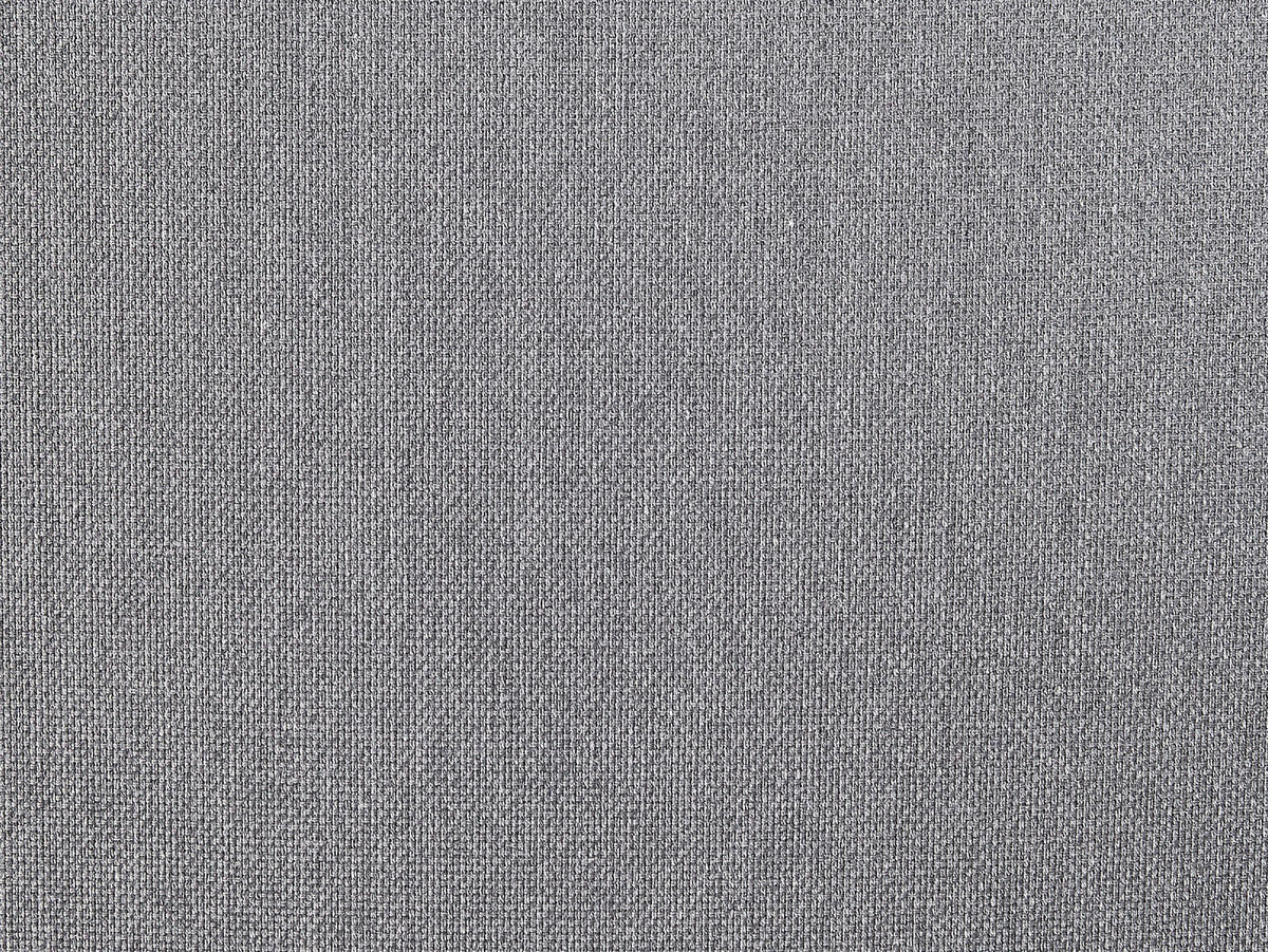 LOUNGE SET 5-Sitzer modular schwarz Auflagen dunkelgrau Coccorino - Dunkelbraun/Schwarz, Metall - Beliani