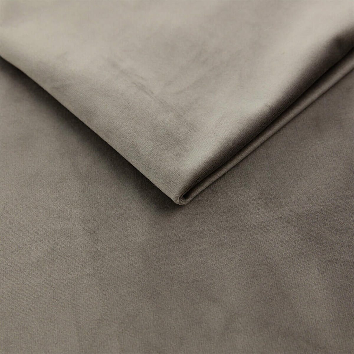 BOXBETT Jodan 120/200 cm Taupe im Magic Velvet Stoff - Taupe/Schwarz, Holz/Holzwerkstoff (120/200cm) - AltaBeds