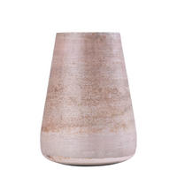 WINDLICHT Komal Rosa 19/19/25cm - Pink, Glas (19/25/19cm) - PTMD Collection