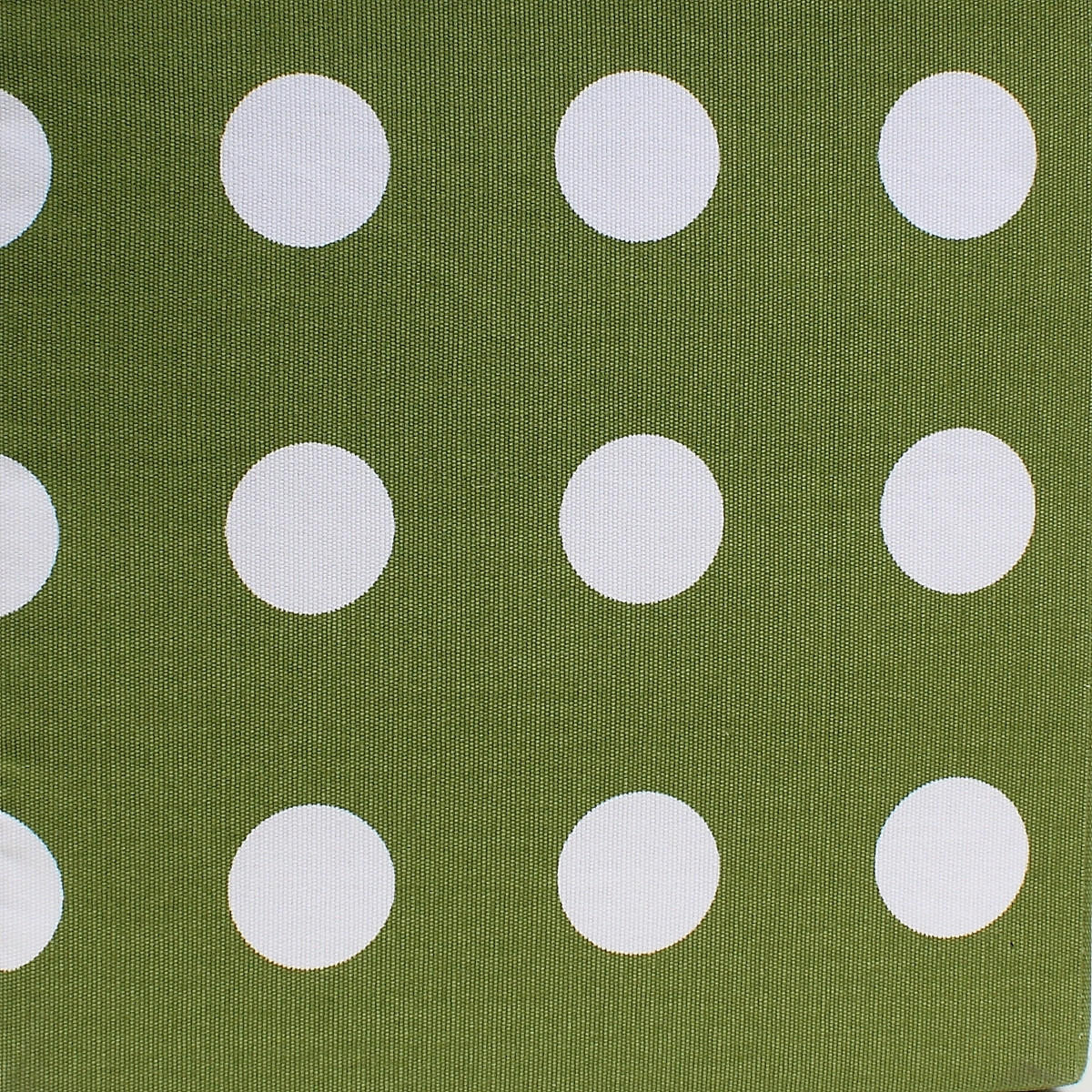 Stoffschublade grüne weiße Punkte - Grün, Textil (27/15/30cm) - Calicosy