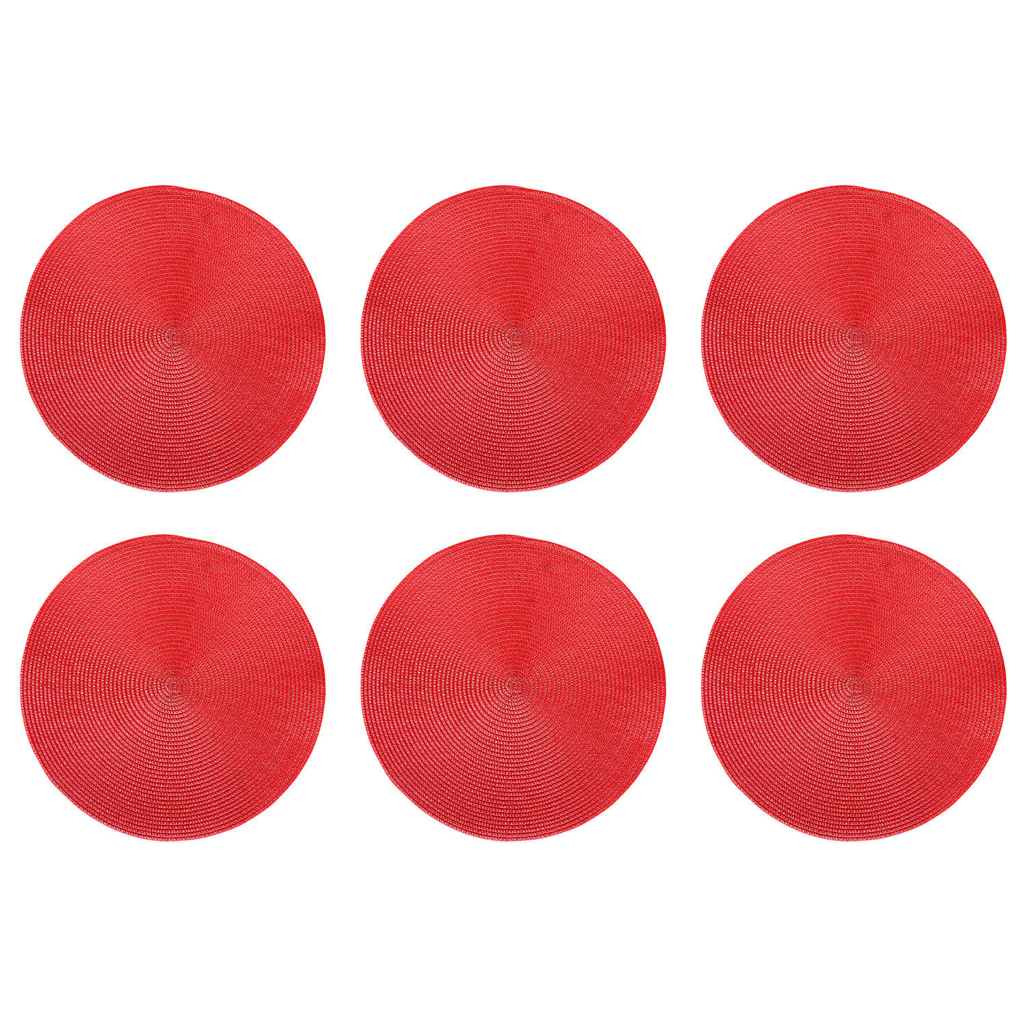 TISCHSET (6er Set) Ambiente - Rot, Kunststoff (38/38cm) - Butlers