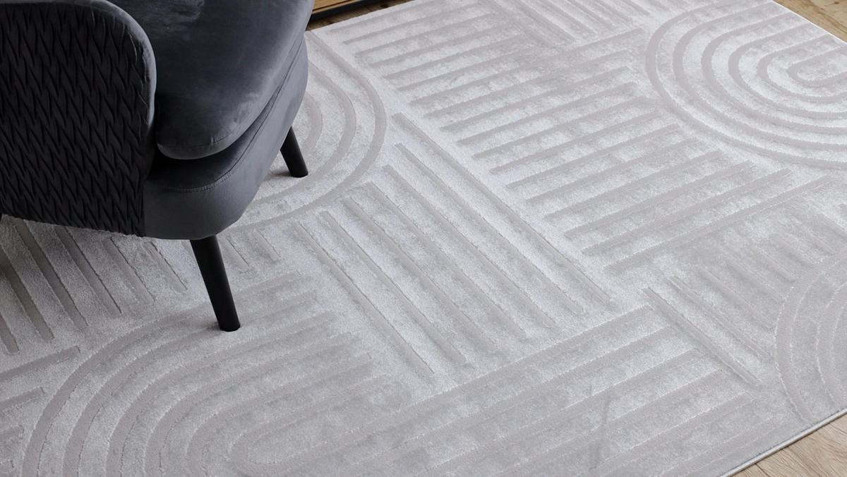 TEPPICH Balance 200/290 cm - Grau, Textil (200/290cm) - rugsX