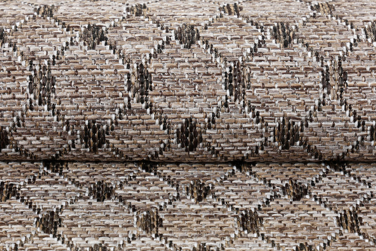 TEPPICH MELISSA BRAUN 90/150 cm - Braun, Textil (90/150cm) - Tapiso