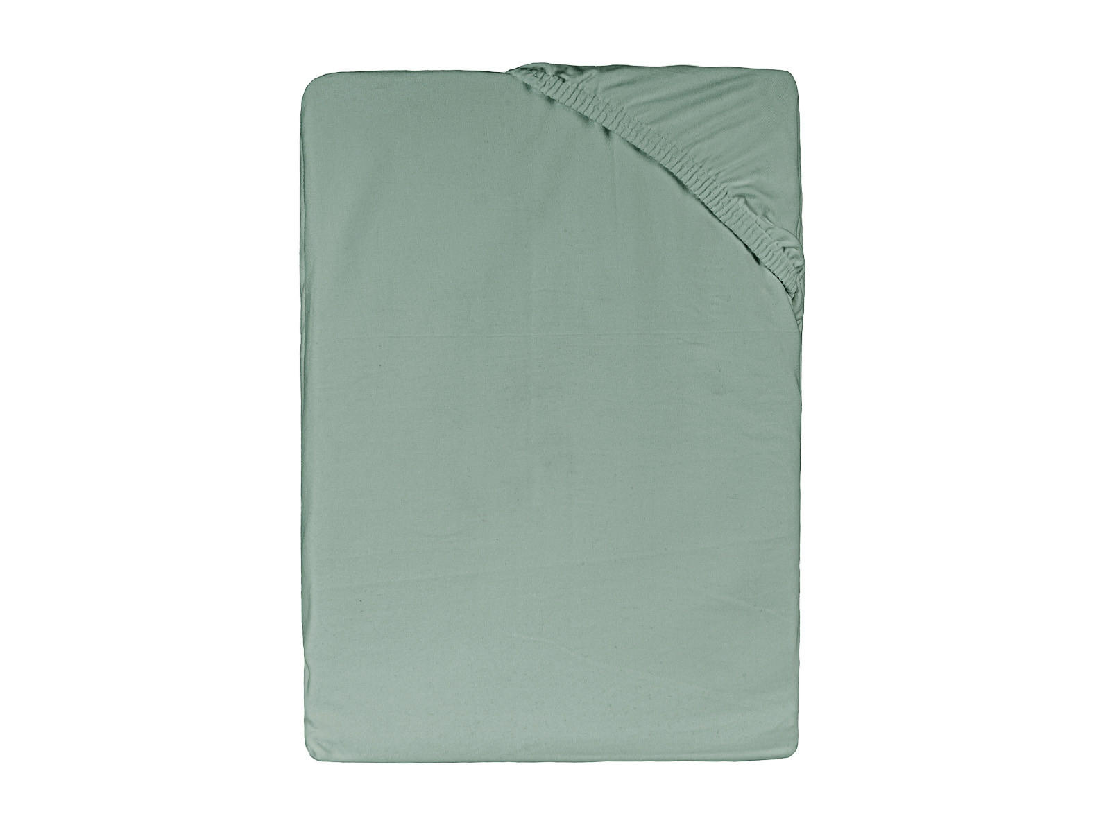 Thumbnail - beties Heimtextil Spannbettlaken, Salbeigrün, Textil, Uni, Rechteckig, 90x200 cm, Oeko-Tex® Standard 100, Schlaftextilie...