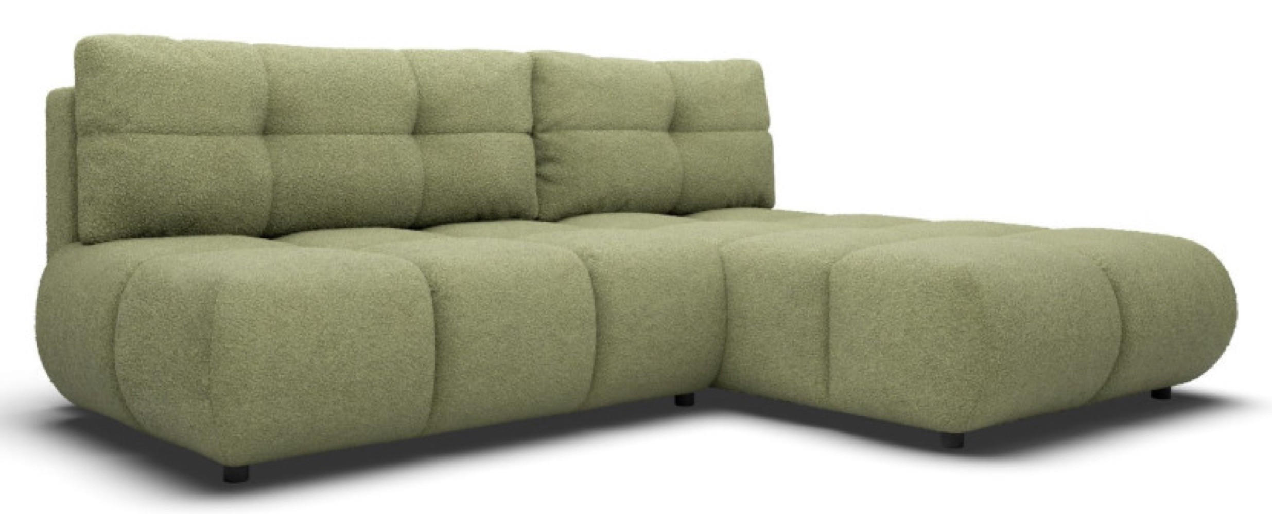 Sepro Meble Ecksofa Grün 230x177 cm
