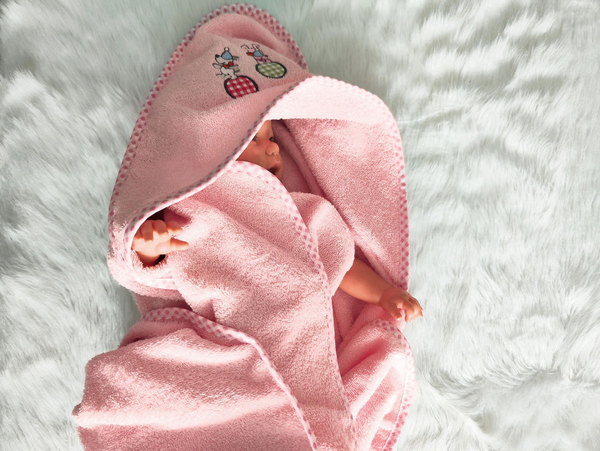 HANDTÜCHER, 100x100 cm, 100% Baumwolle, Rot - Rosa, Textil (100/100cm) - Zollner