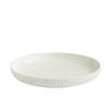 SERVIERTELLER Sandinos - Weiß, Keramik (26/3.4/26cm) - home&you