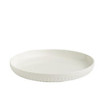 SERVIERTELLER Sandinos - Weiß, Keramik (26/3.4/26cm) - home&you