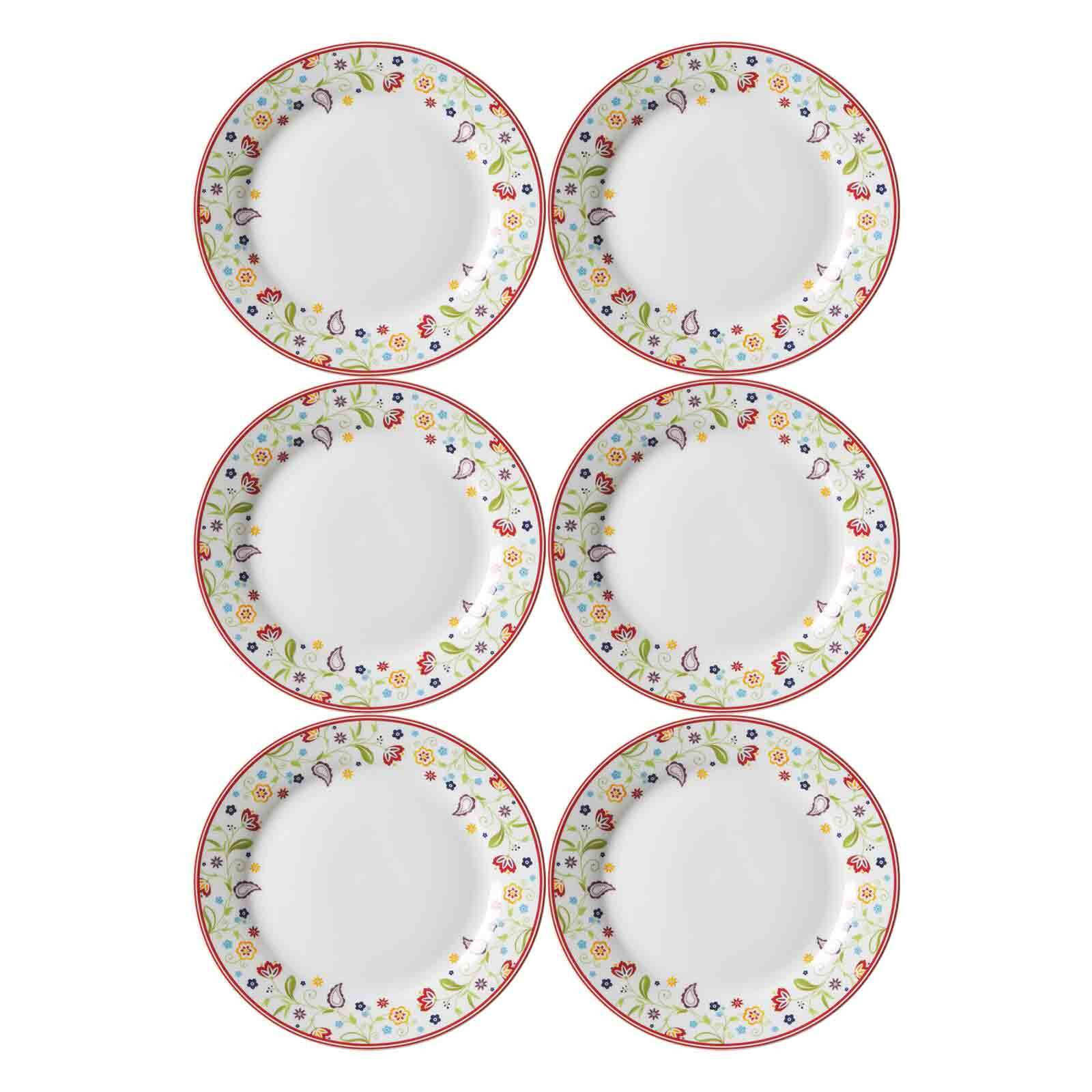 TELLER Doppio bunt ø 27.0 cm 6er Set - Multicolor, Keramik (27cm) - Ritzenhoff Breker